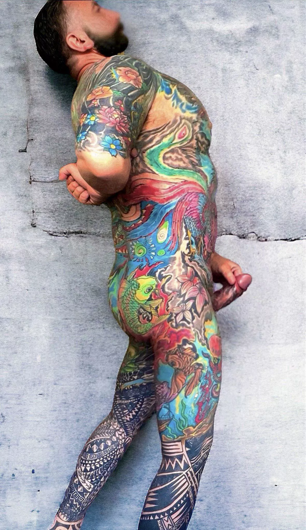 Full body tattoo