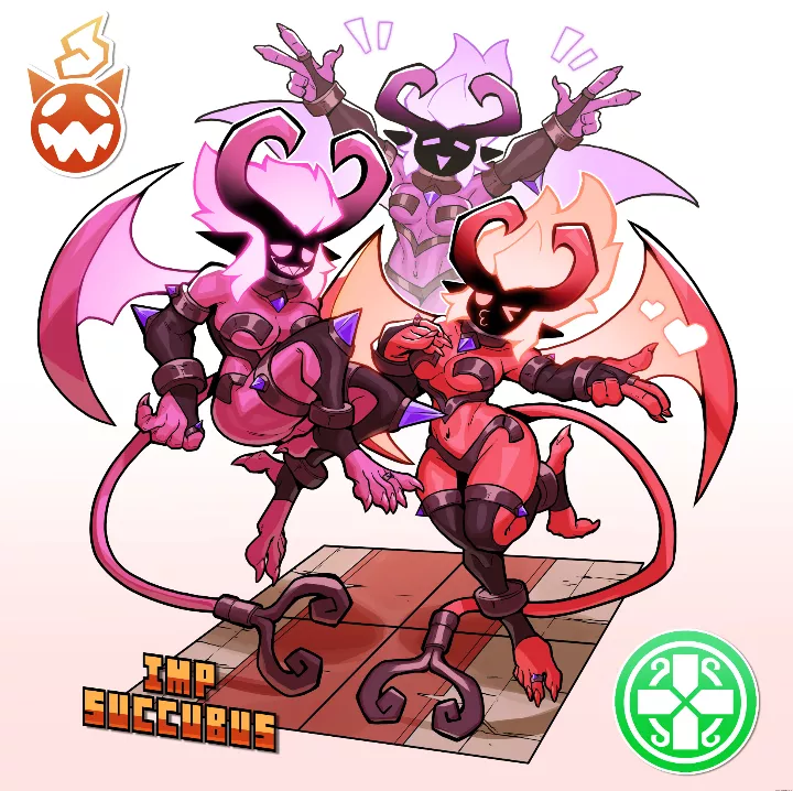 Gremlin Keeper 🔴 Imp Succubus by @CeeHaz