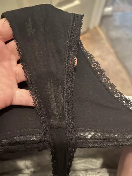 Held up the white flag after round six. Pussy hurts &pantie are dirty.