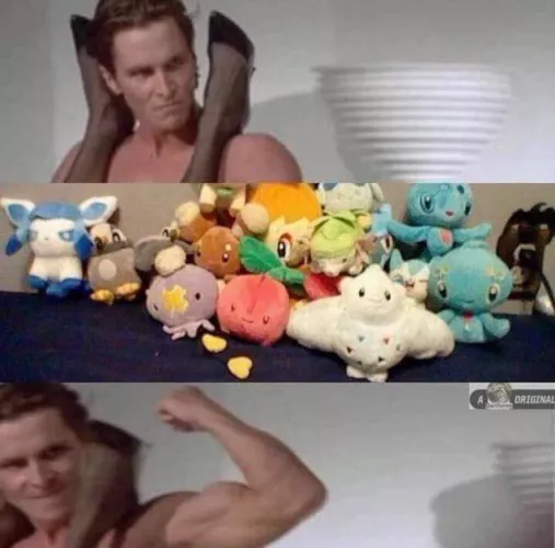 How I be flexing on his squishmallows while I pound out his pretty little bussy ❤️