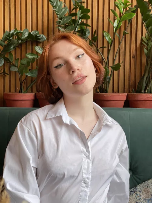 I feel like this blouse is too strict for meeting with friends