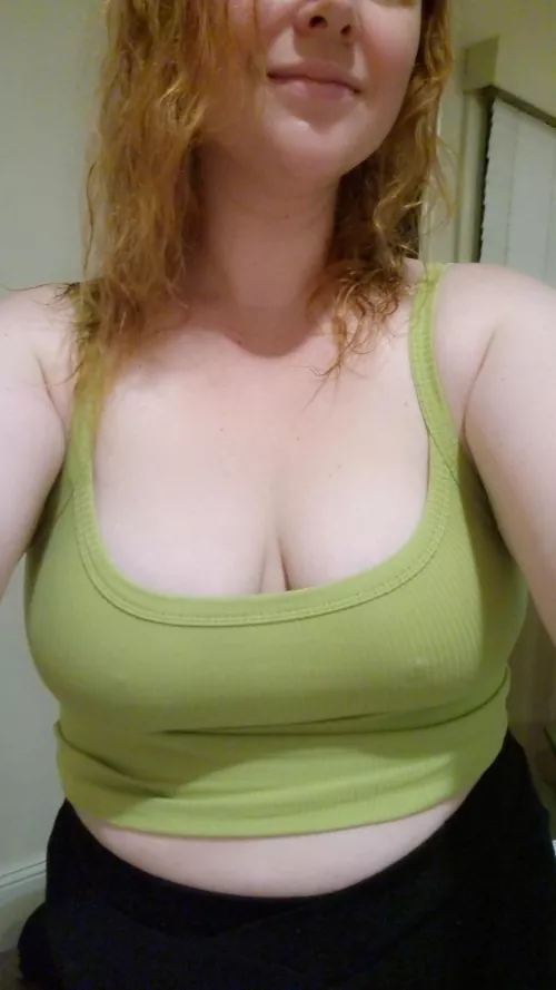 I think green is my colour 