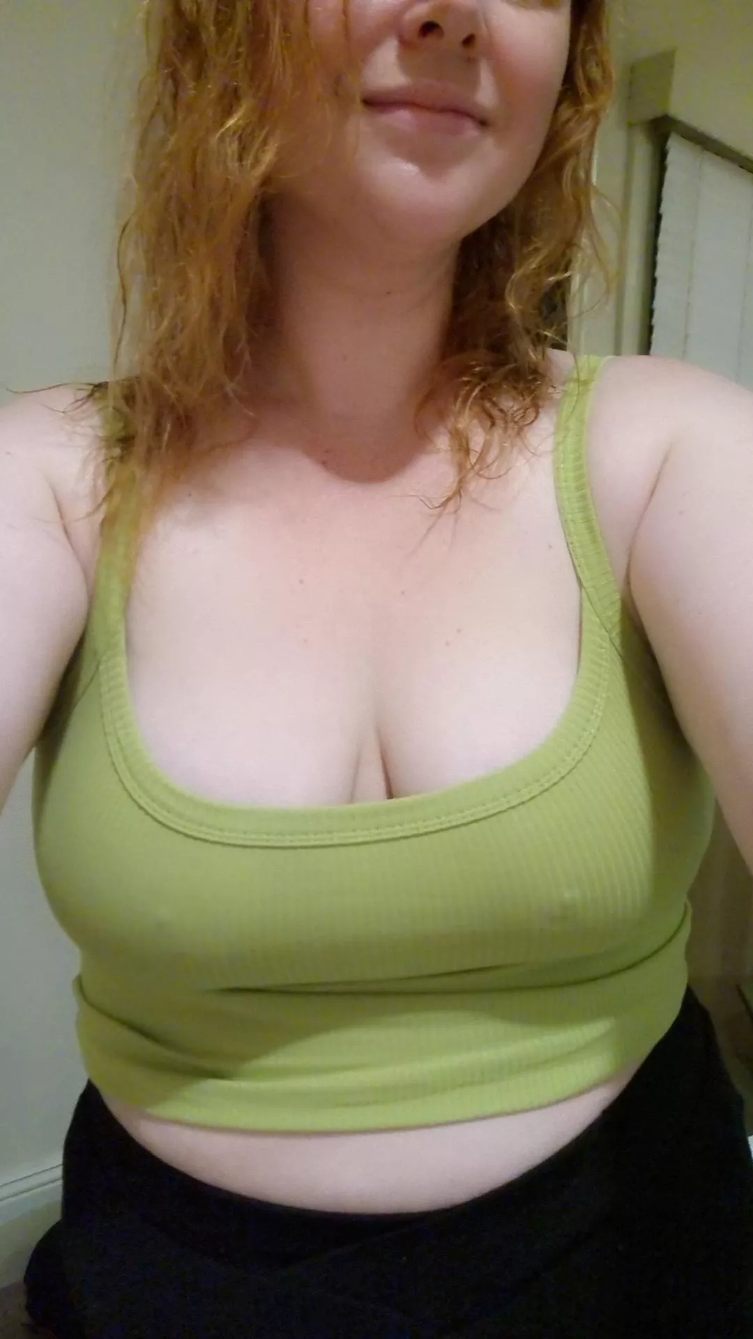 I think green is my colour 