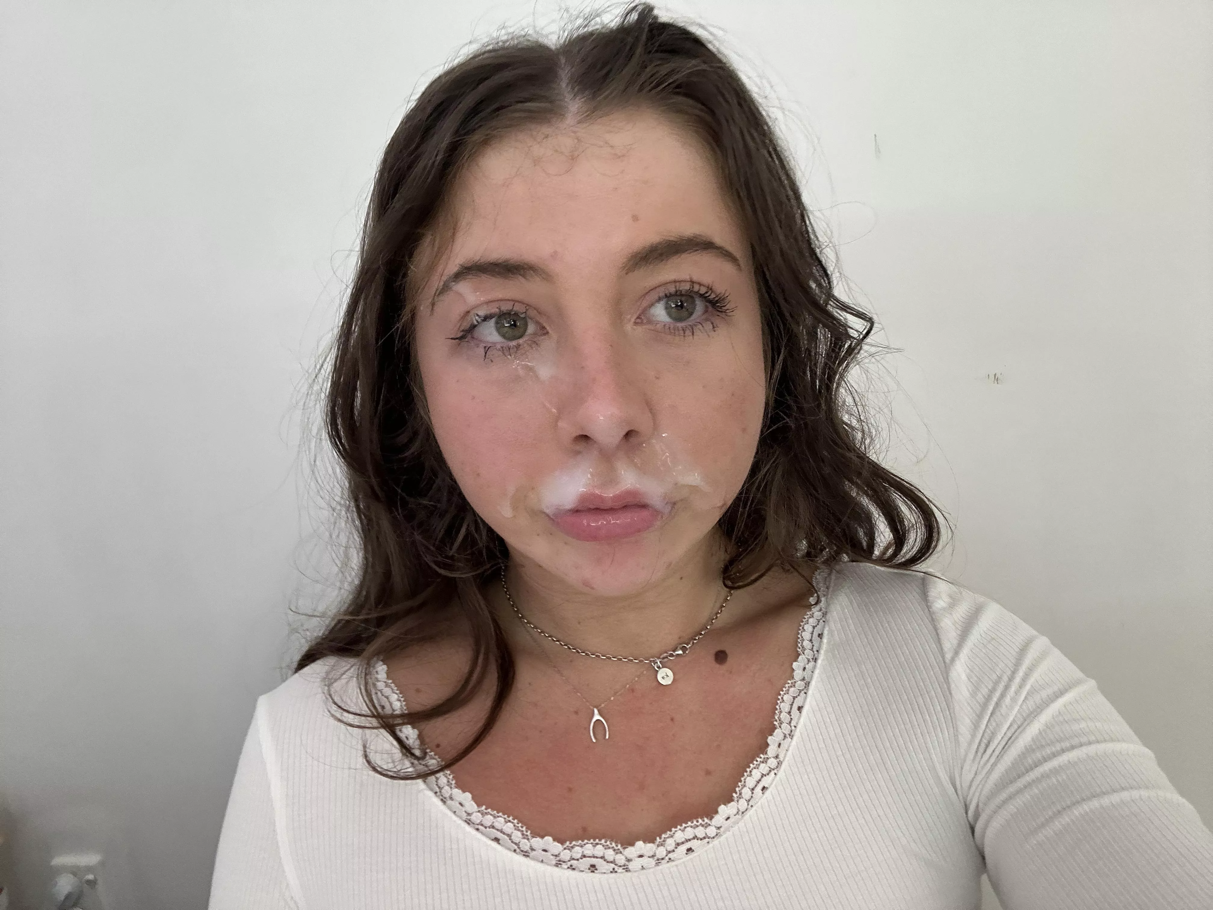 I'll break up with my boyfriend if you promise to cum on my face everyday