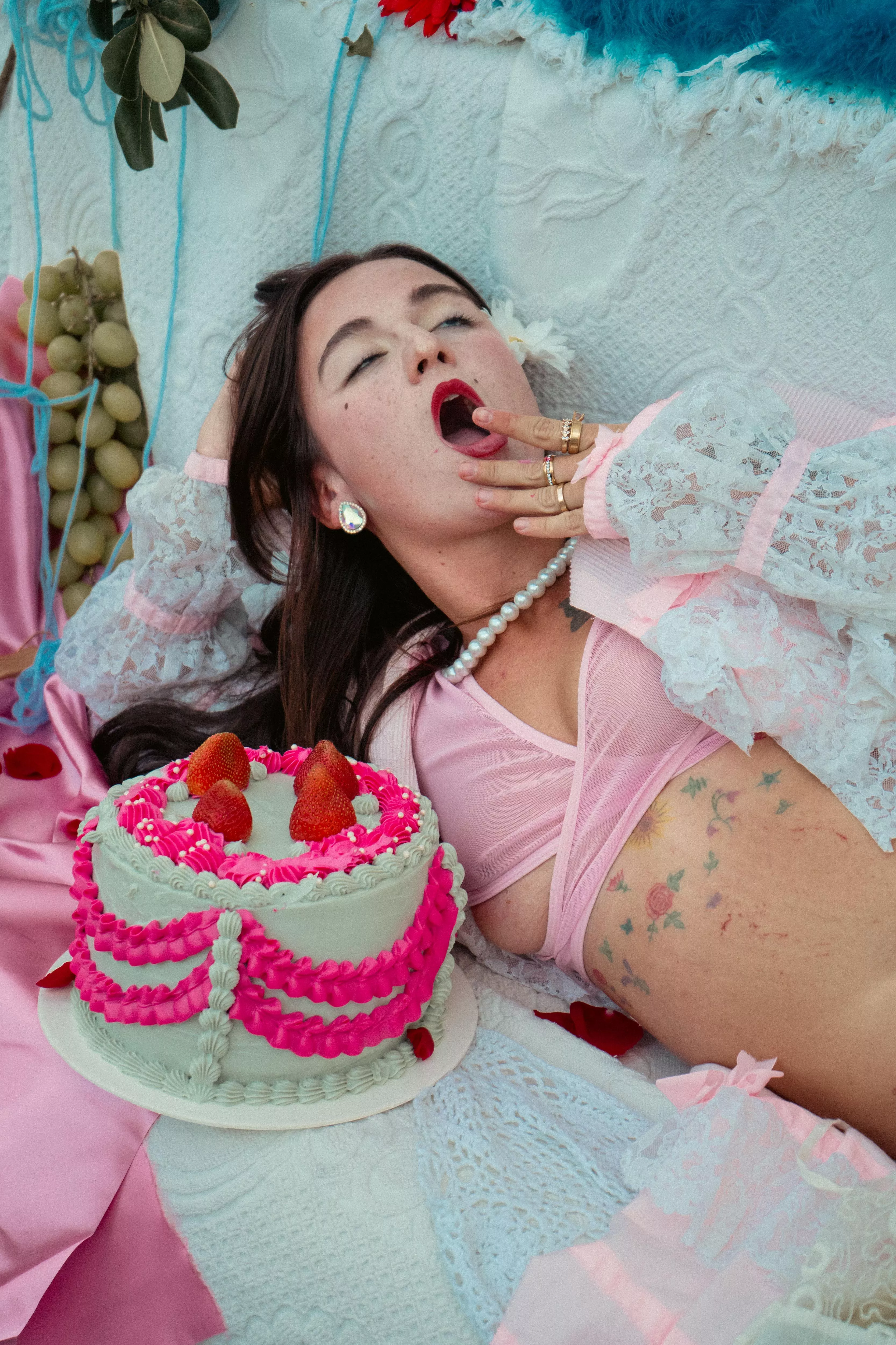 I'm thinking of getting a lip piercing to add to the aesthetic... What do you think?