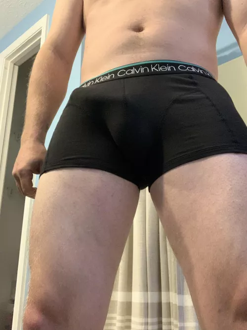Is this to hard to see in black underwear
