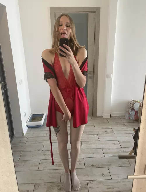 It looks sexy, but I'm going to take it all off