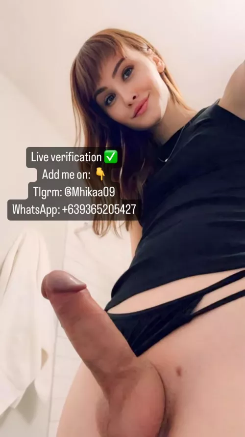 Join my cumlive now? I’m available today💦✅