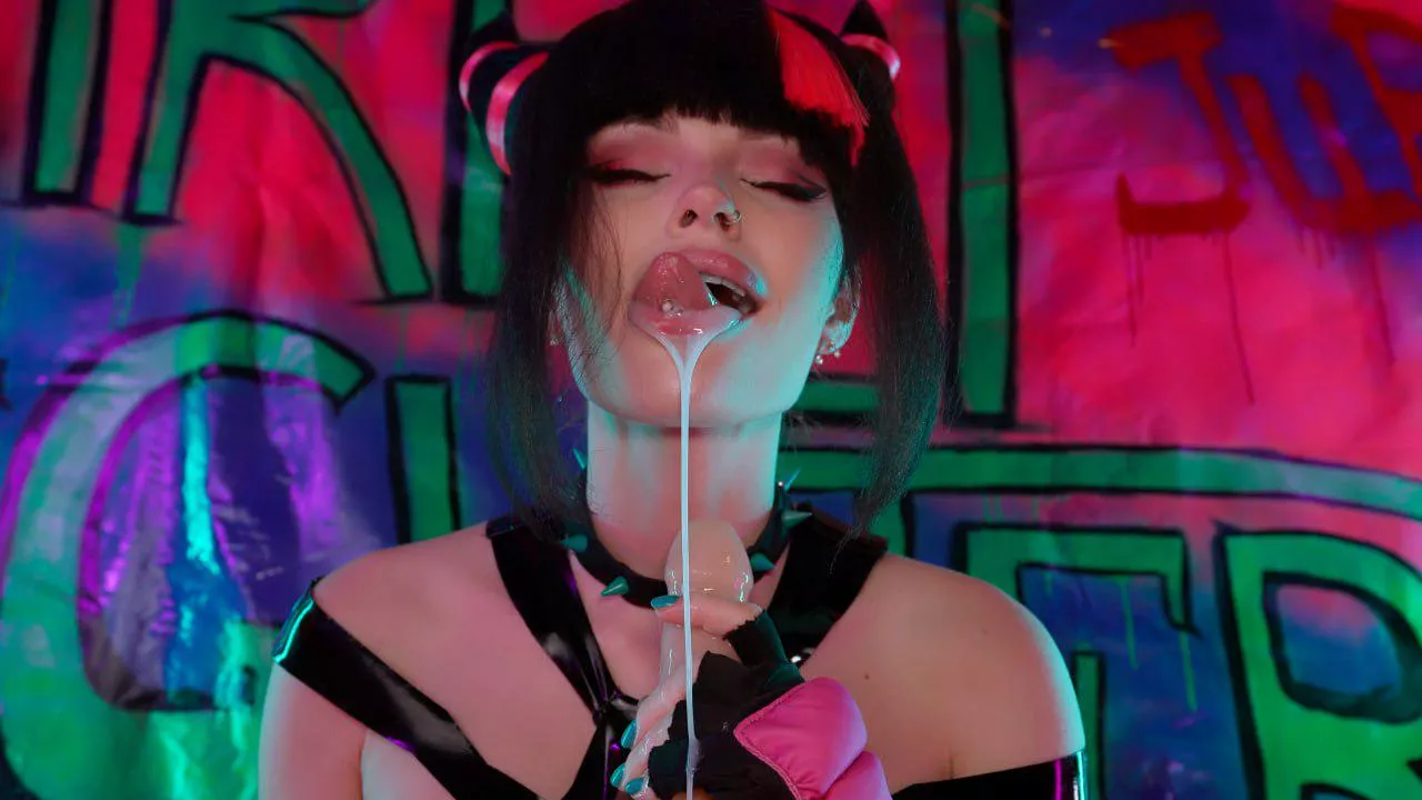 Juri from Street Fighter by Sonya Vibe