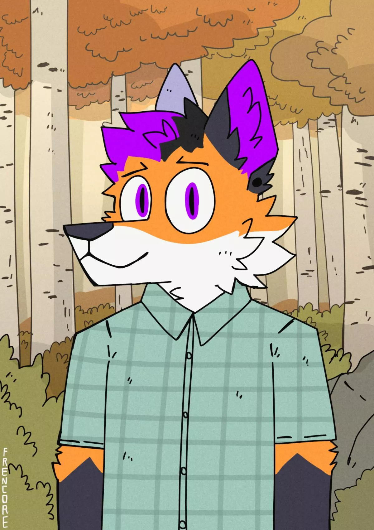 Just a fops in the woods. [Frencore]