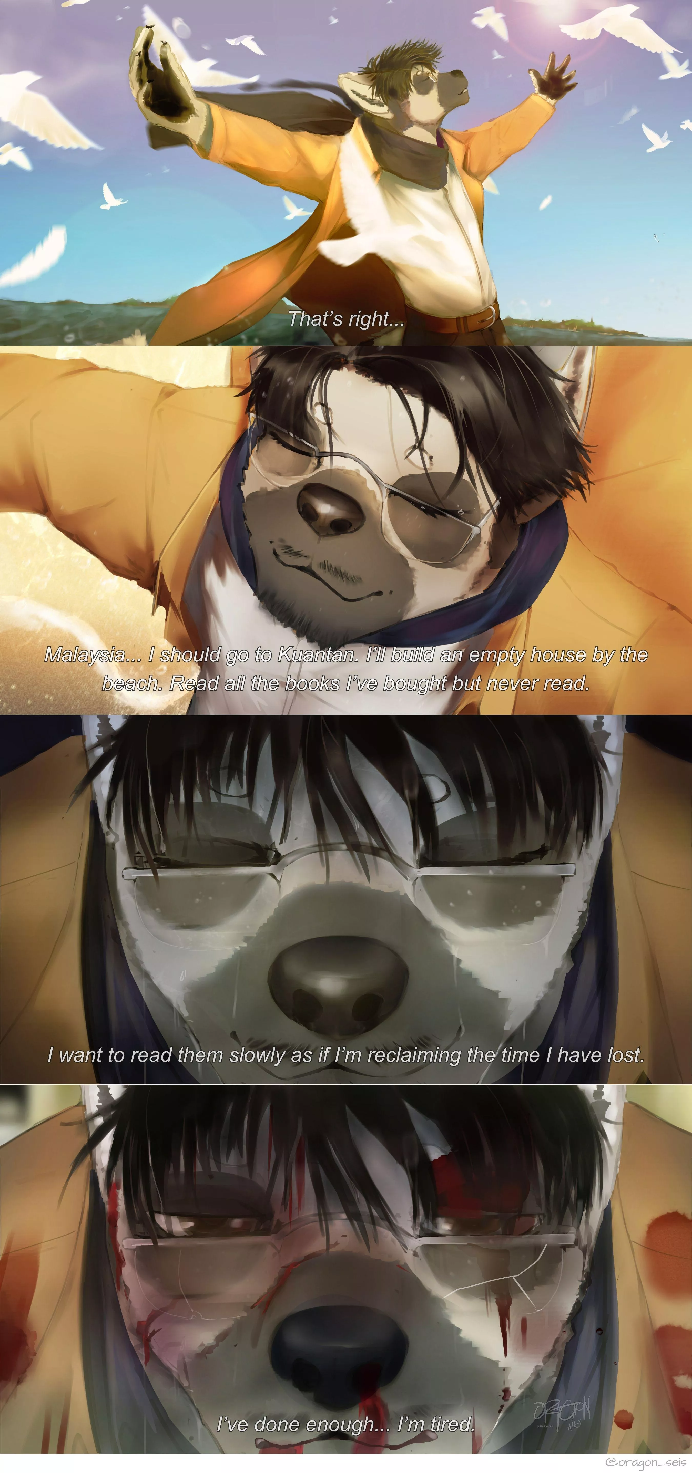 Kuantan Beach might be nice (Art by me @oragon_seis)