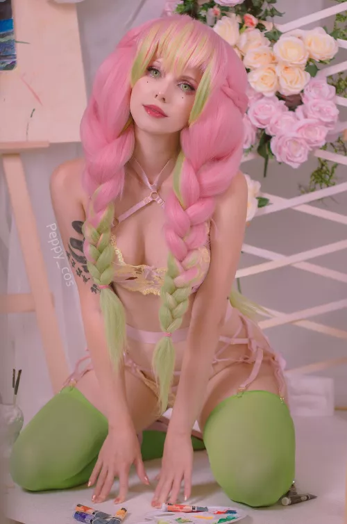 Mitsuri Kanroji cosplay by Peppy_cos