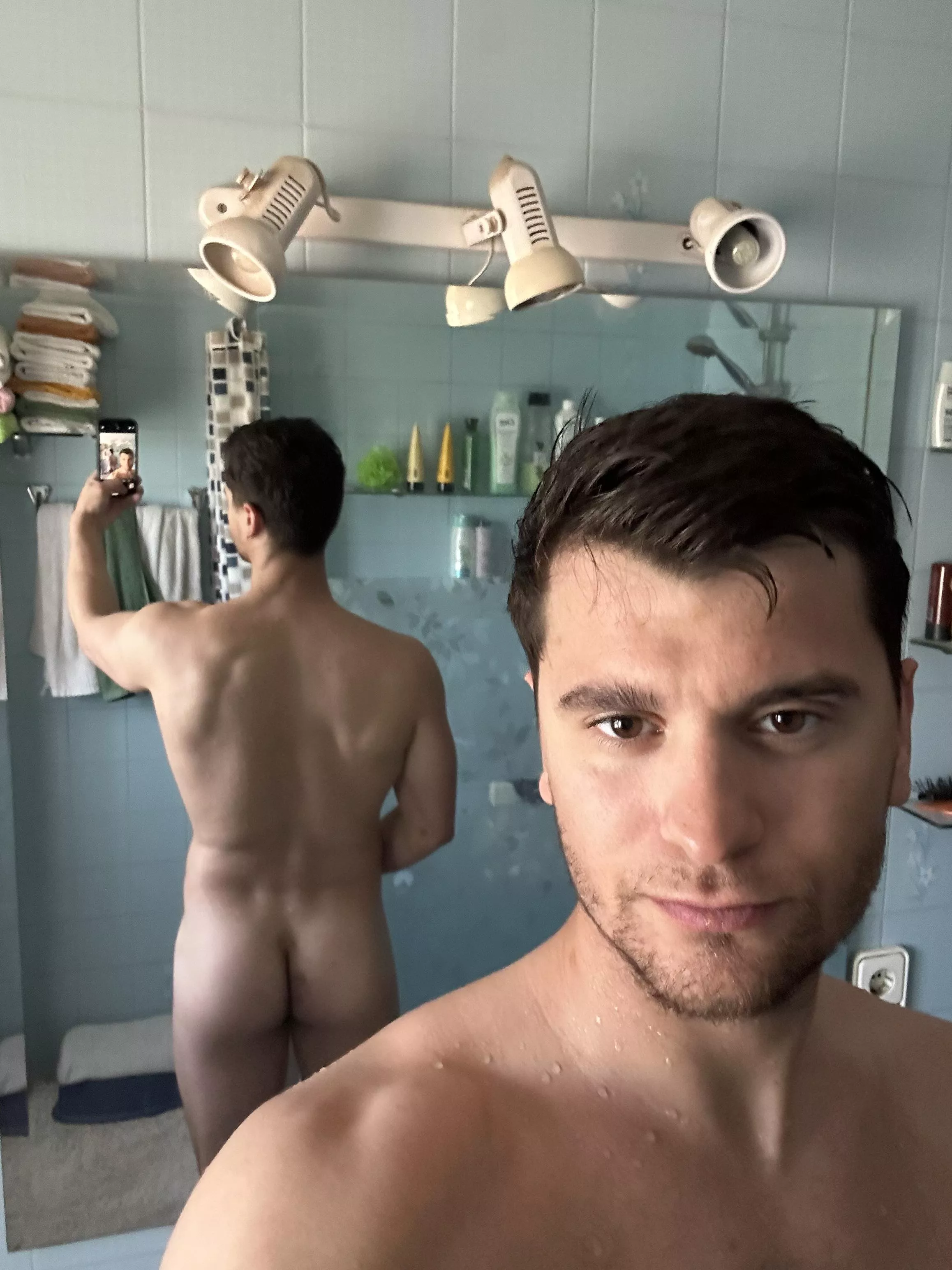 My fresh ass after a hard training