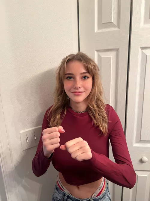 My wedge is ready, my hands and mouth also