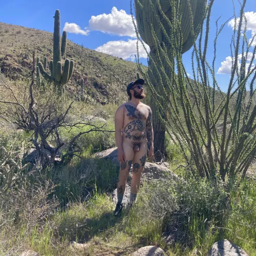 Naked hiking is so nice