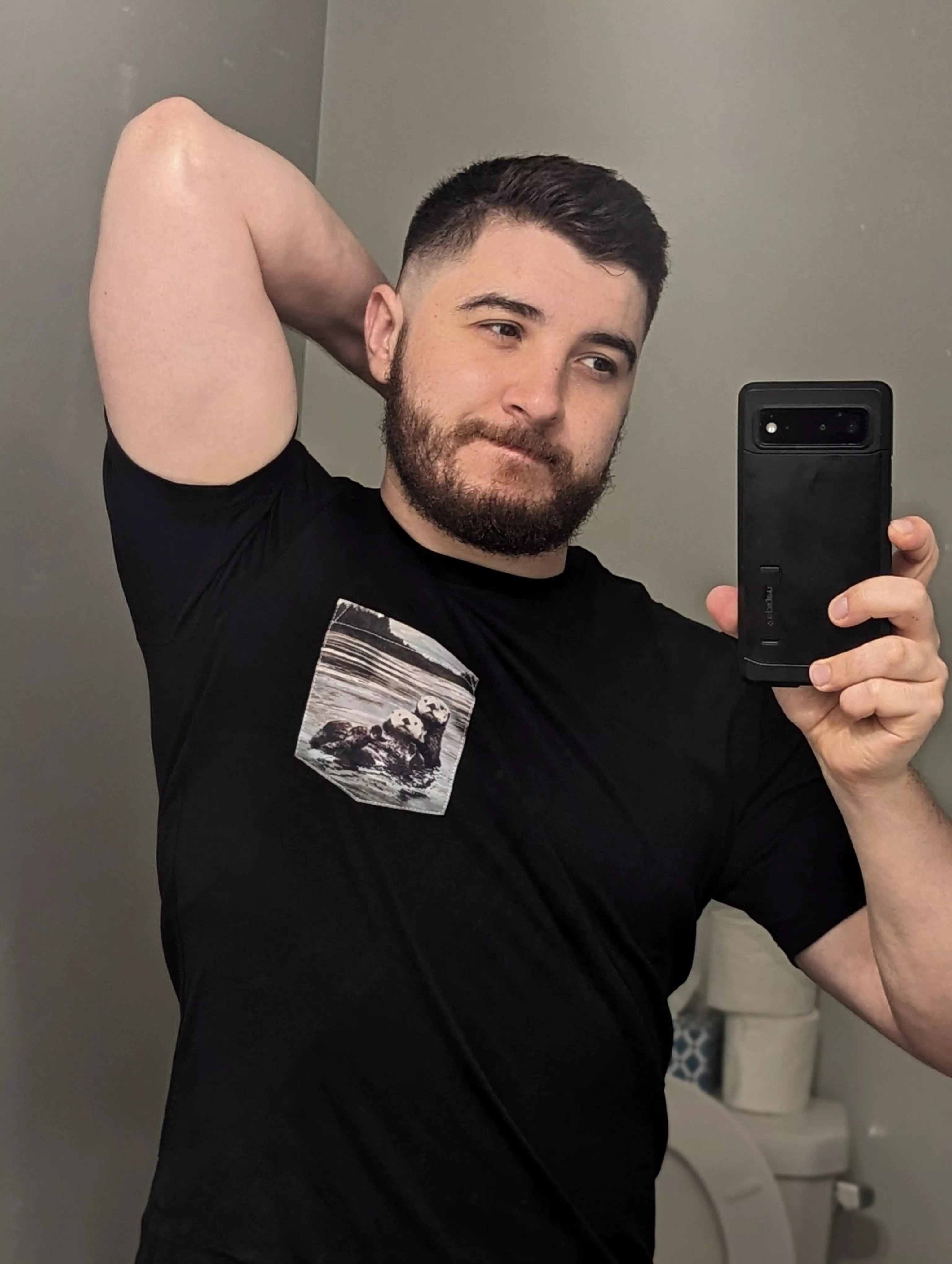 New haircut, new shirt! 🦦