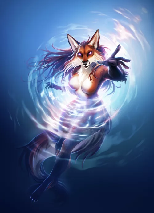 Nyx Unveiled - art by Kittiara (me!)