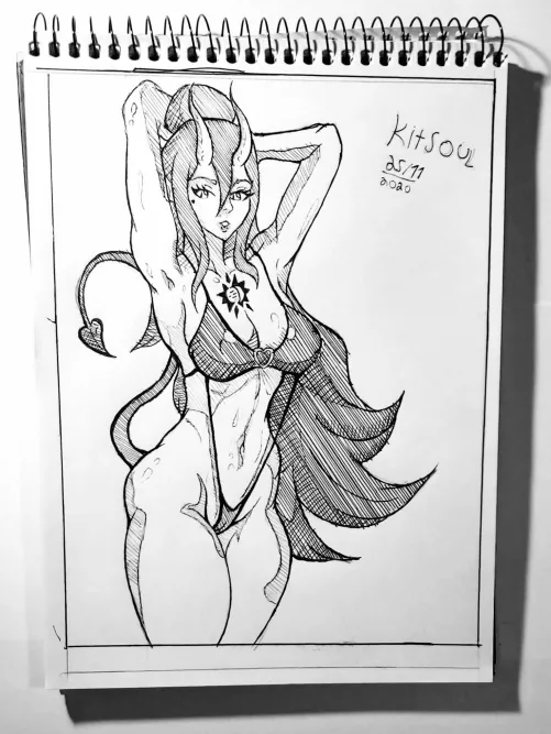 Old Swim suit succubus (EIKitsoul) [OC]