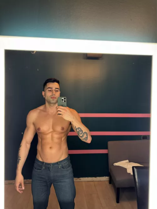 Pants come off next?