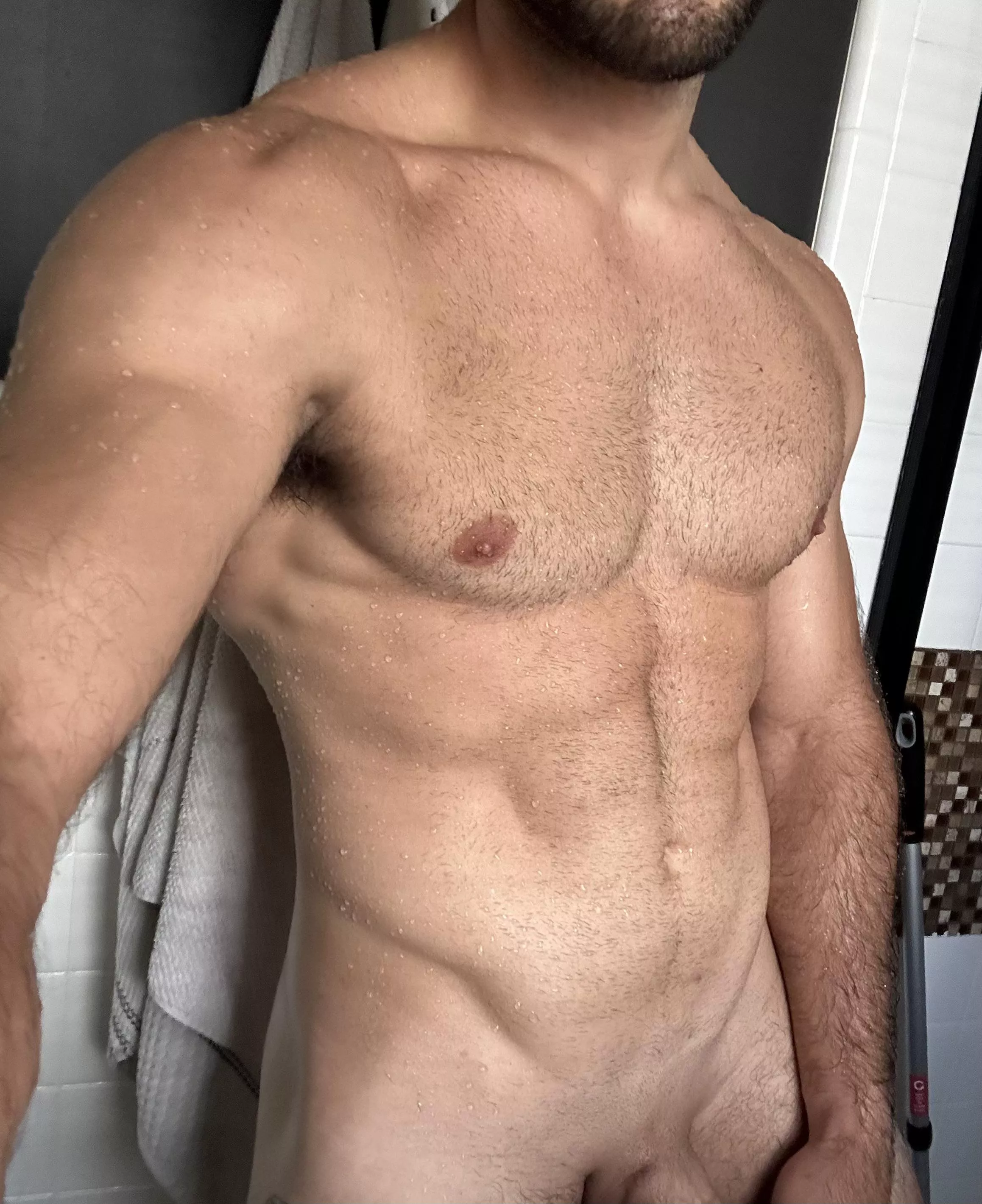 Post gym shower [m]