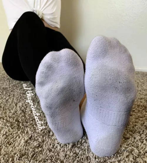 Post workout socks! [F]