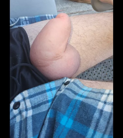 Pumped.  How can I hide this 🤔 