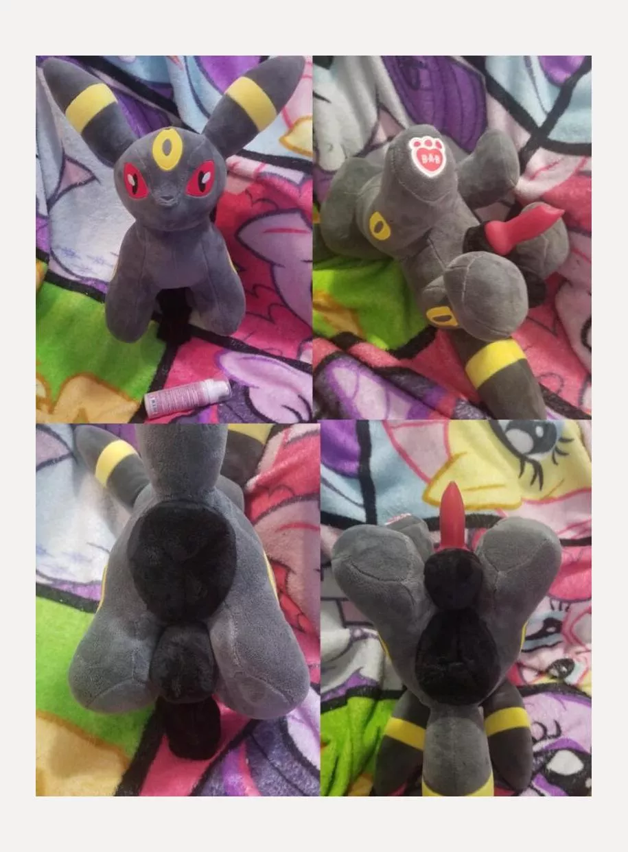 Recently commissioned NSFW fuckable futa feral Pokemob eeveelution Umbreon with useable canine pussy/cookie, knotted penis, sheath and balls [MF] (Furrysale)