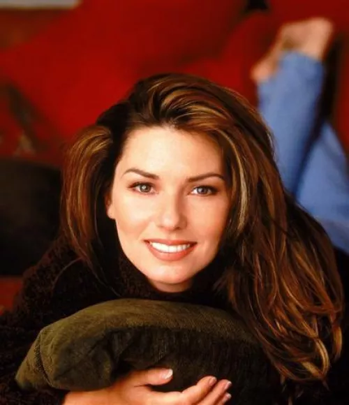 Shania Twain (25 years ago)