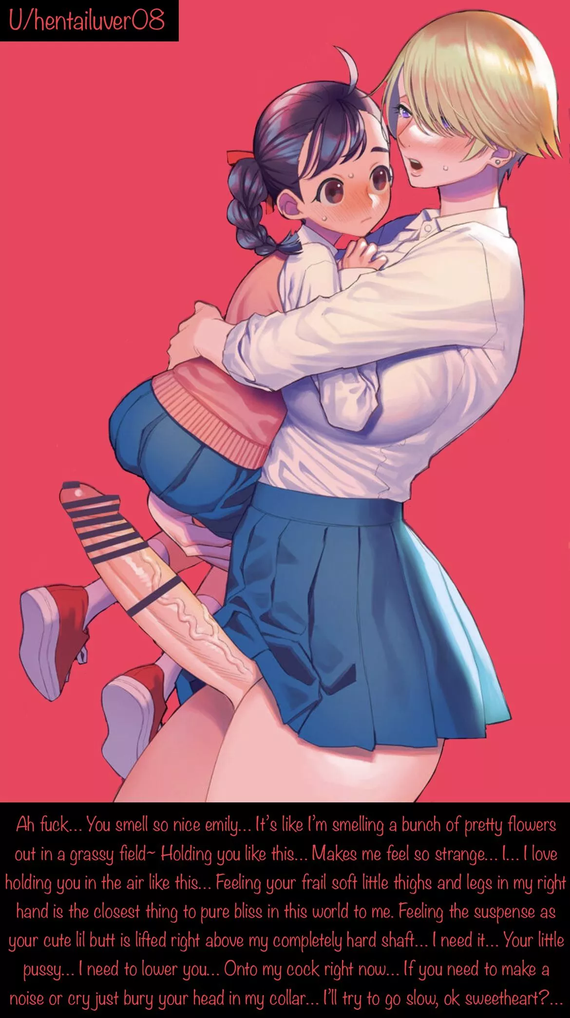 She really needs her pussy~ 😩 [18yo girl] [size difference] [mature futa] [older futa] [hung futa] [loving futa] [age difference] [lifted by another]