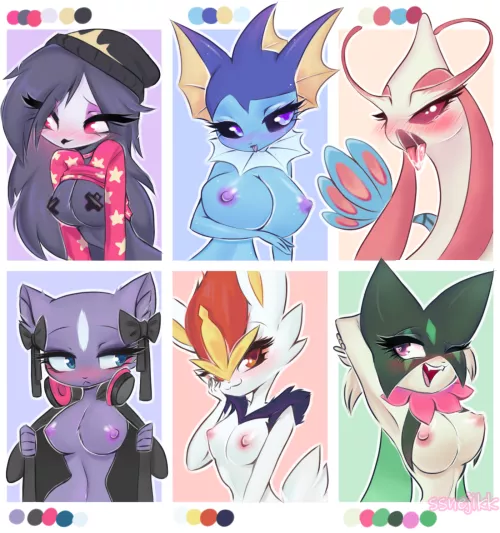 six fanarts (ssnejikk) [F]