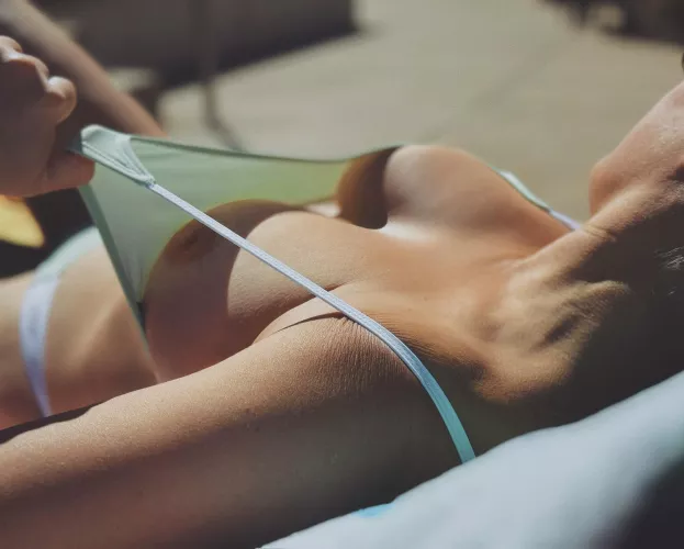 Sneak a peek poolside