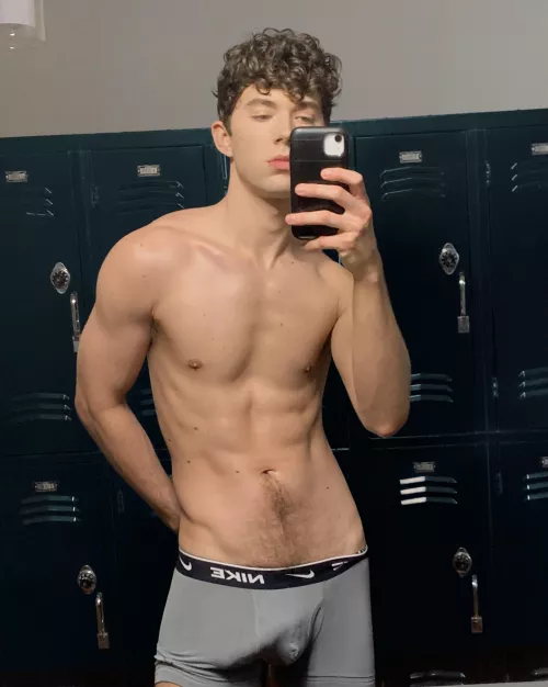 Suck me off in the locker room?