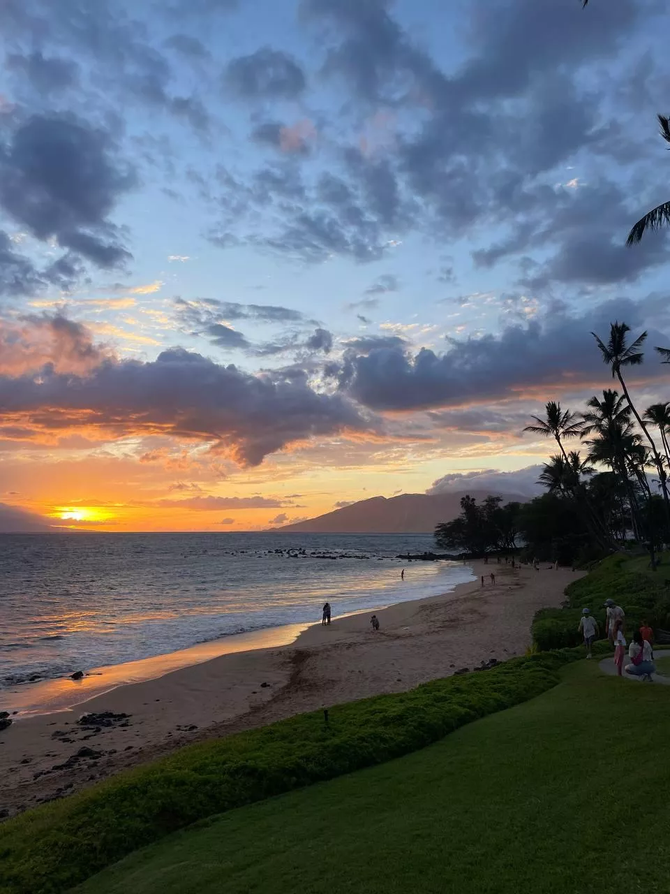 Sunset in Hawaii 