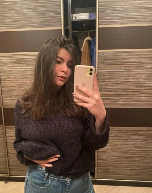 The sweater didn't help