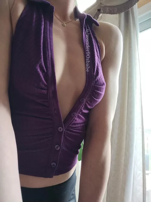 This may be the perfect shirt to wear Braless 