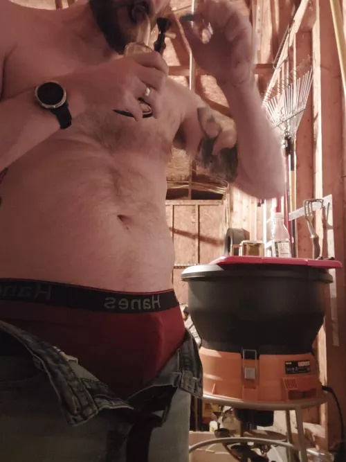 Weather warmed up. Decided to get a Lil more comfortable with my bubbler [41m]