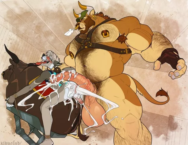 Who wants to take this bulls load ? (Artist: kihu)