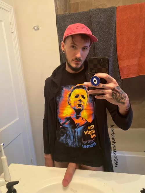 You said you’d ‘watch’ a scary movie with me bro. 👻