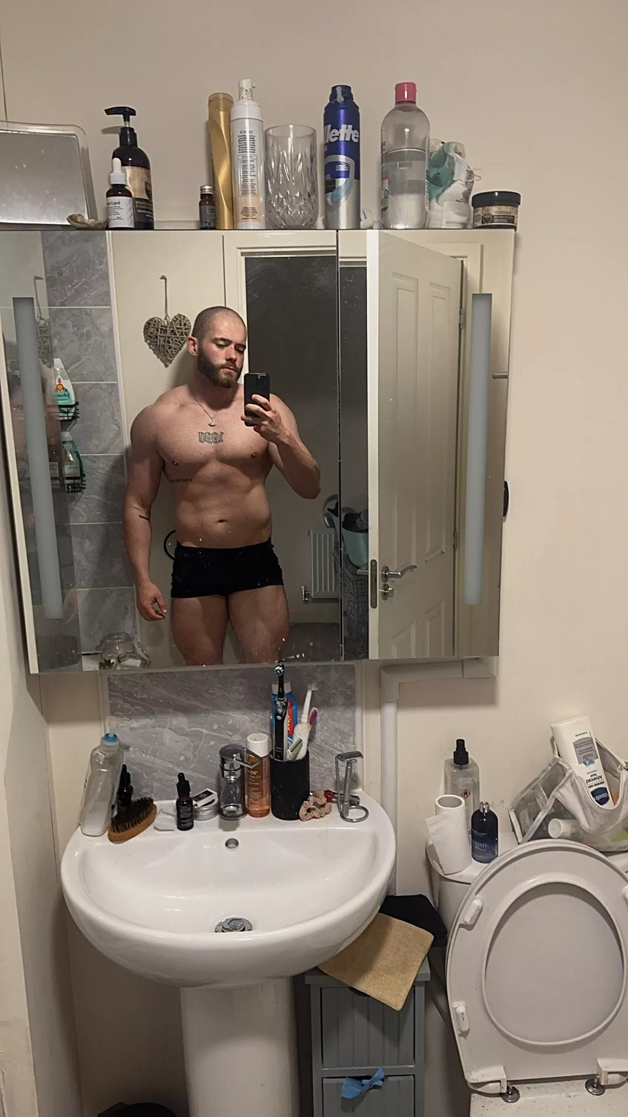 You want to take them off? 