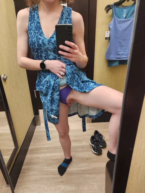A little flashing in the dressing room 