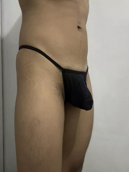 A mesh thong for that 41C heat!