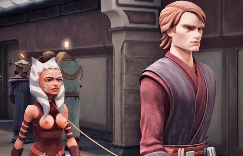 Ahsoka disguised as Anakin’s sex slave for mission (OP)