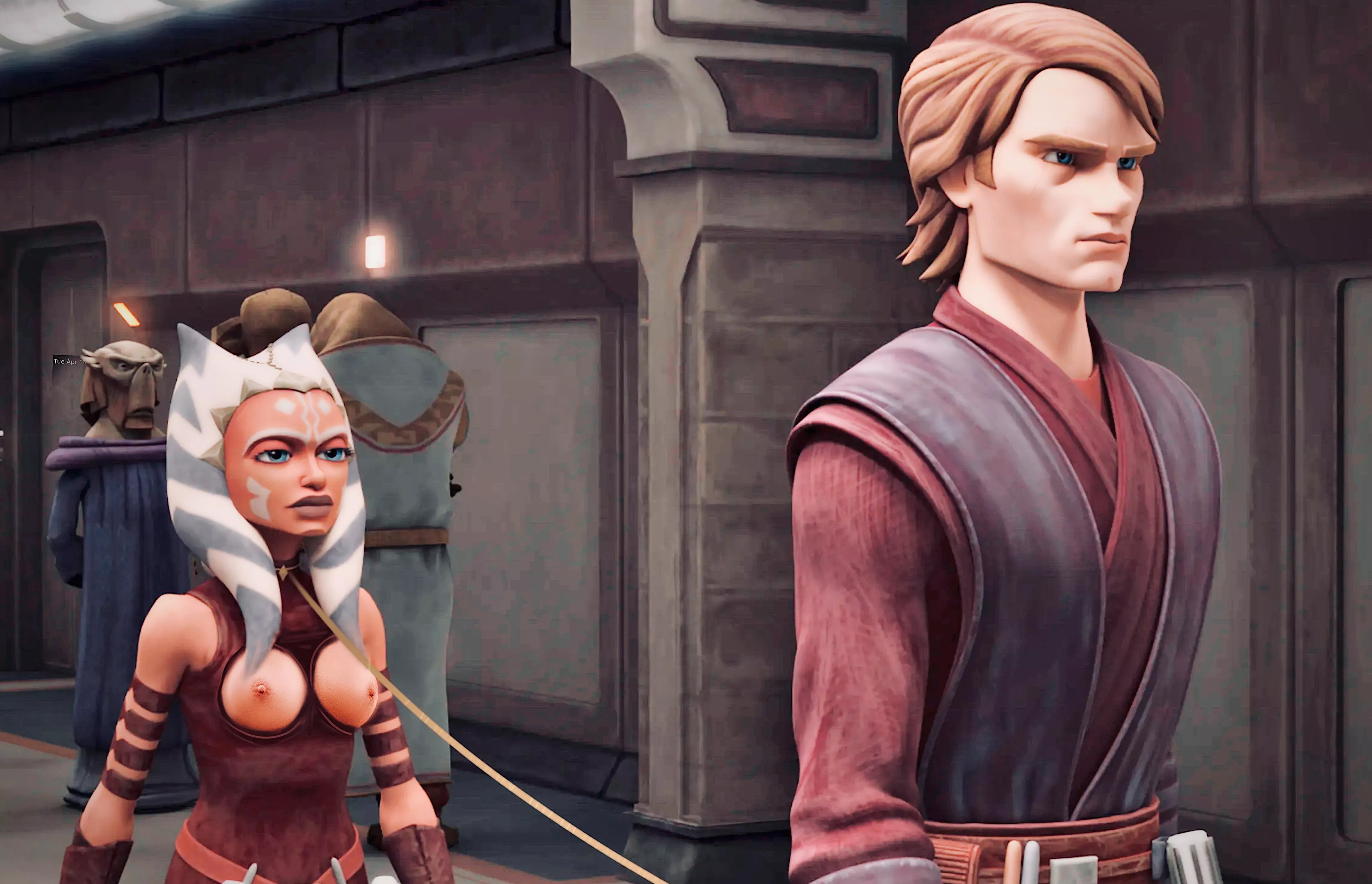 Ahsoka disguised as Anakin’s sex slave for mission (OP)