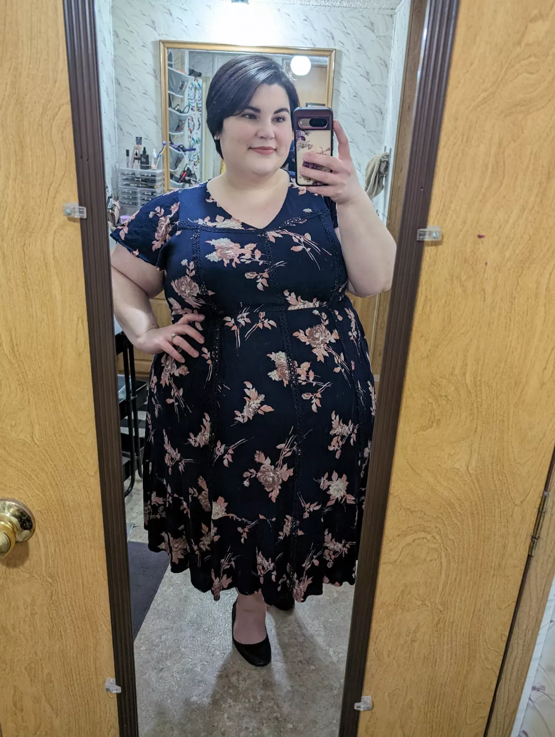 All dressed up for my job interviews. So nervous!