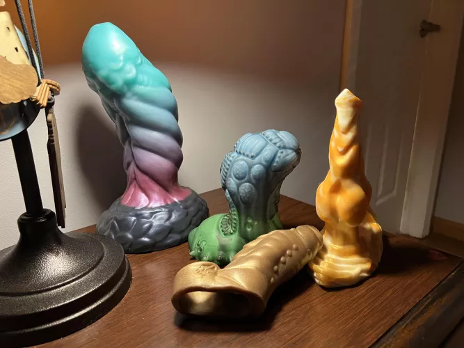 All the dicks I rode tonight (Neotori, Love Smiths, Bad Dragon, TTC)