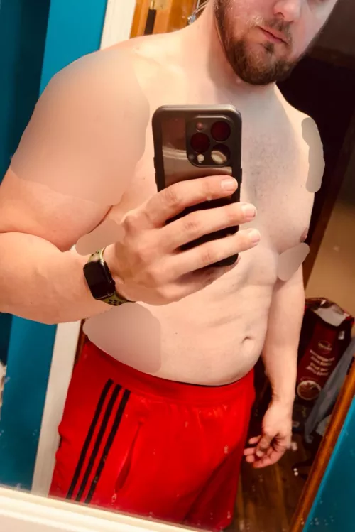 Finished [M]onday with a late night gym session