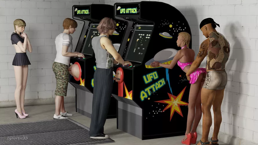 Full service arcade games