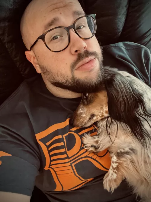 Gaming with my wiener. My kind of day!