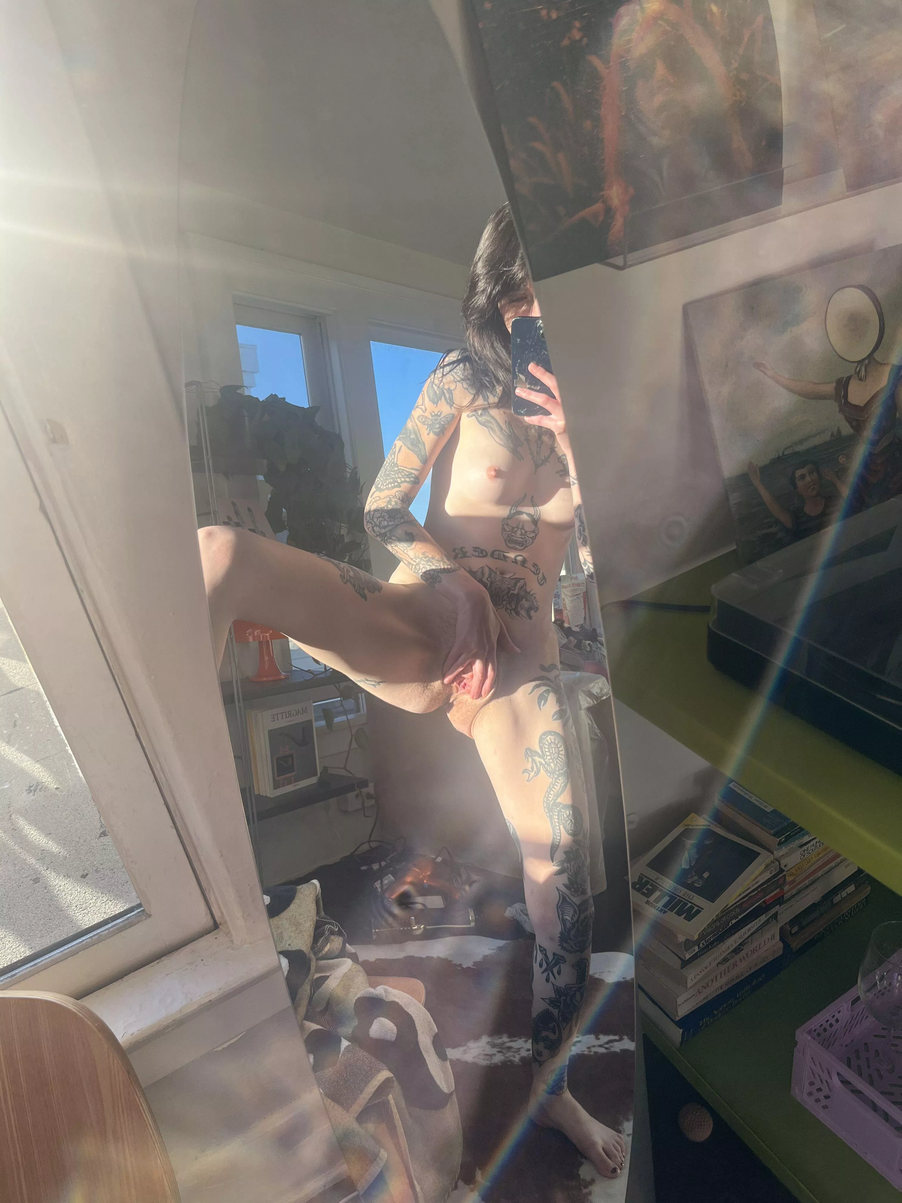 goth girl pussy in the sun what do we think?