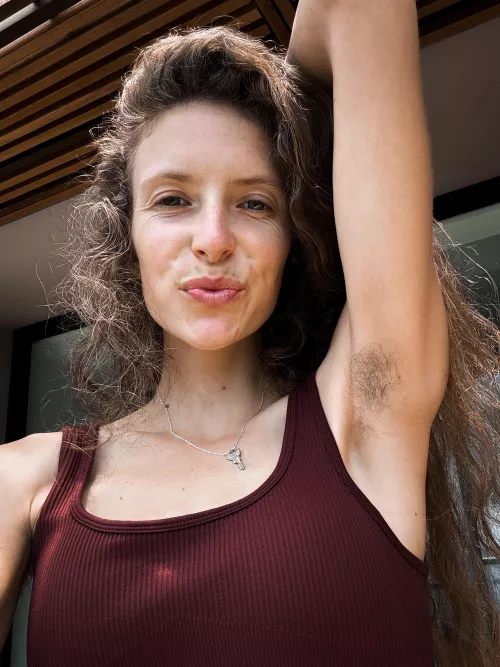 Have a taste of these sweet post workout armpits